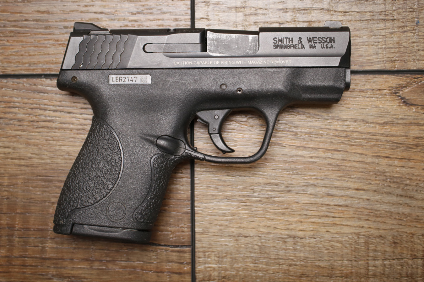 SMITH AND WESSON M&P9 Shield 9mm Police Trade-in Pistol